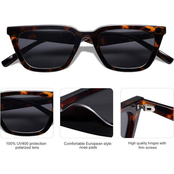 Trendy Polarized Cateye Sunglasses - UV400 Protection & Lightweight Comfort main image 5